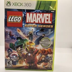 LEGO Marvel Super Heroes (Xbox‎ 360) Platinum Hits Complete CIB